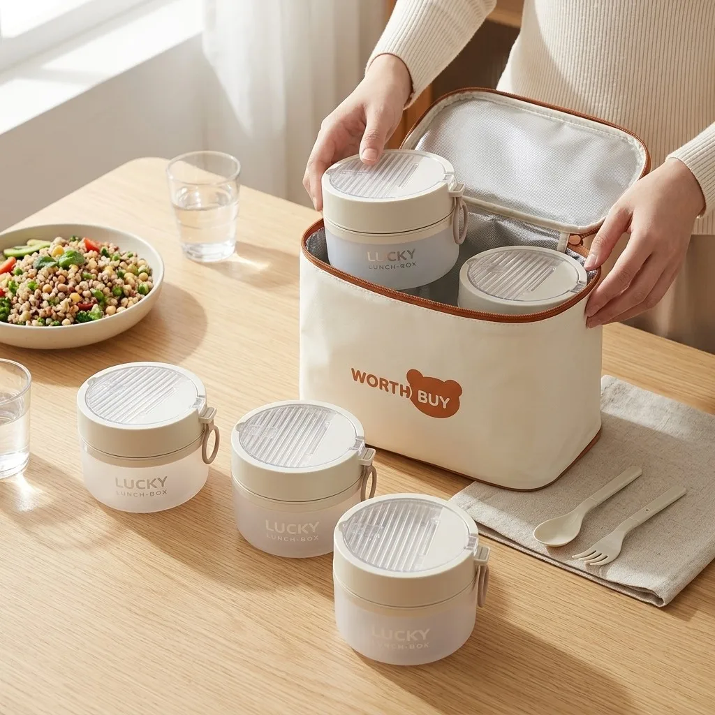 Juego de recipientes apilables - Meal Prep Or Prep Meal reseña y precio