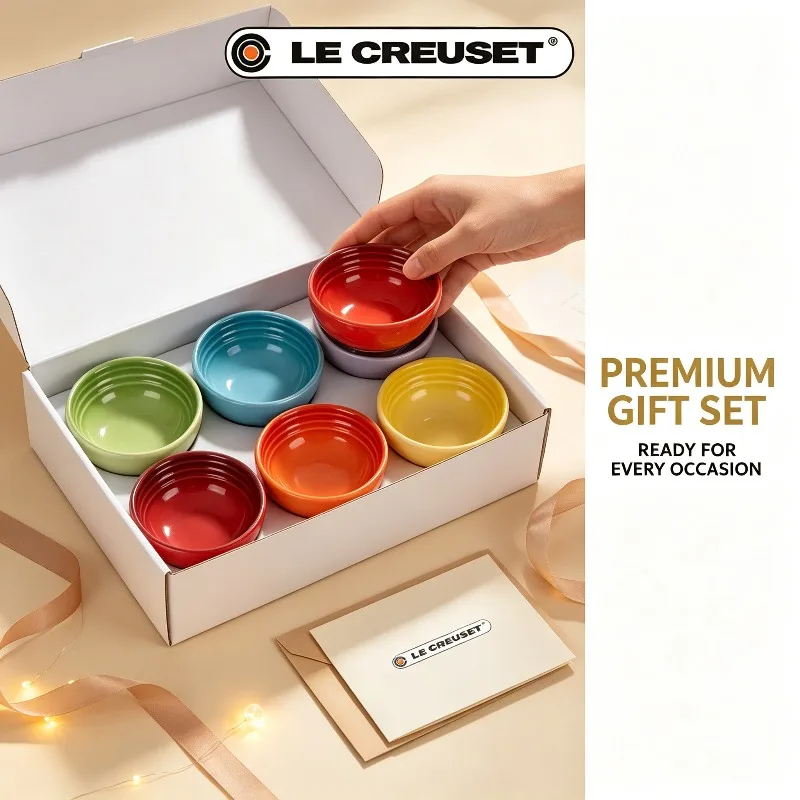 Le Creuset, juego de 6 cuencos - Meal Prep Kitchen reseña y precio